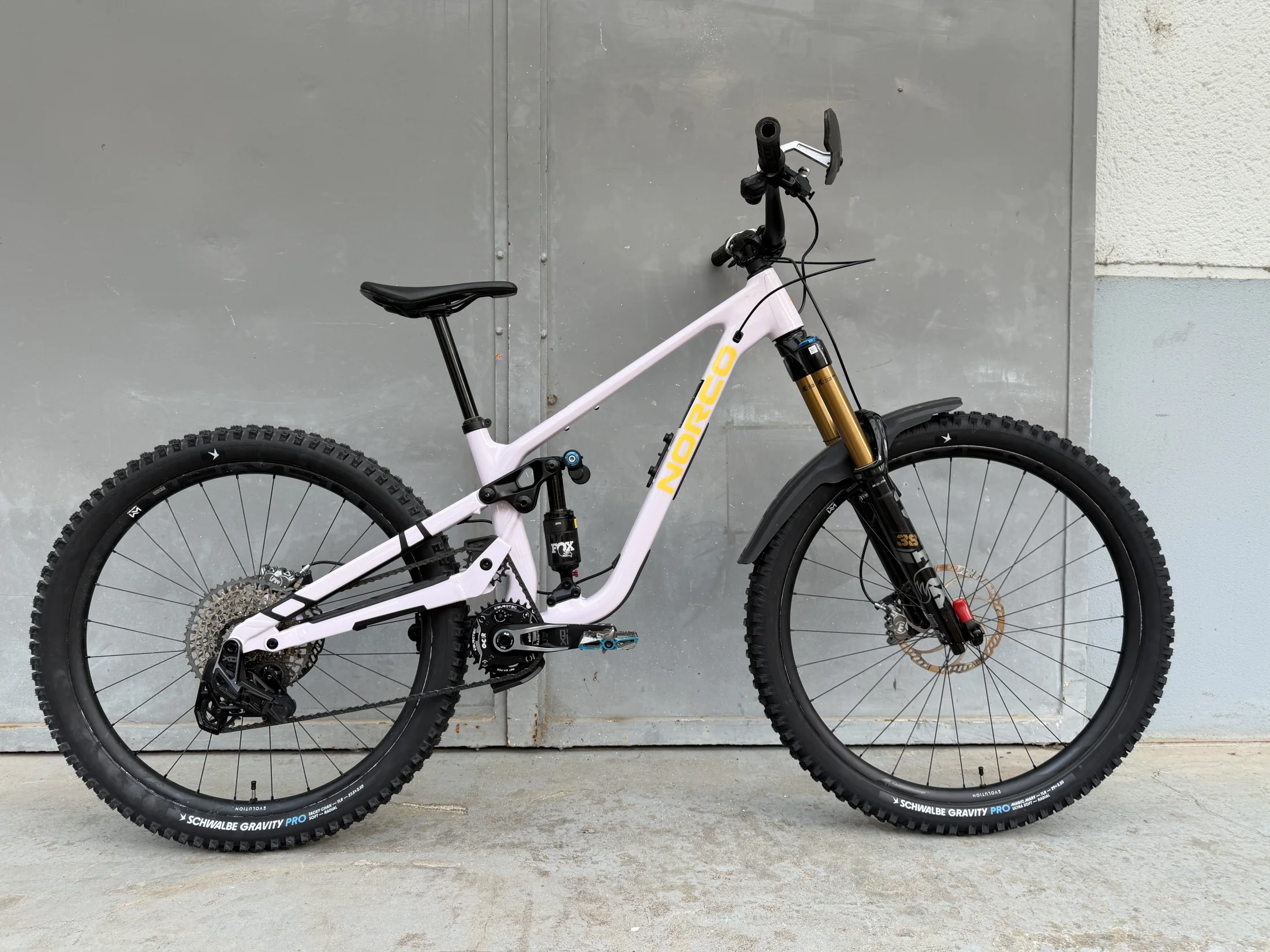 Marius' Norco Sight A als kompletter Mixed-Wheel-Enduro-Aufbau